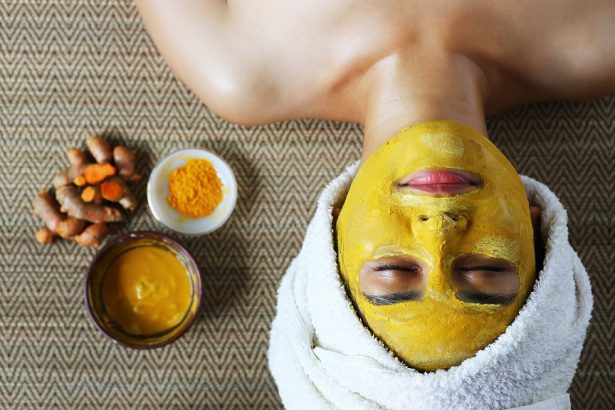 Masque de Riz au Curcuma