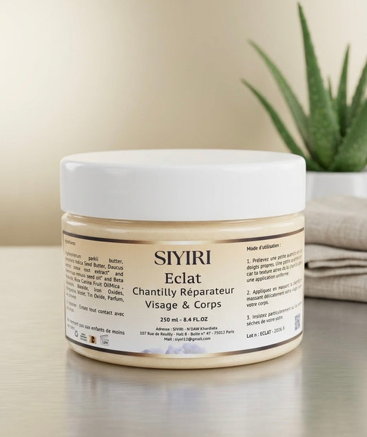 Chantilly de karité : Éclat - Soin nourrissant et effet bonne mine - SIYIRI