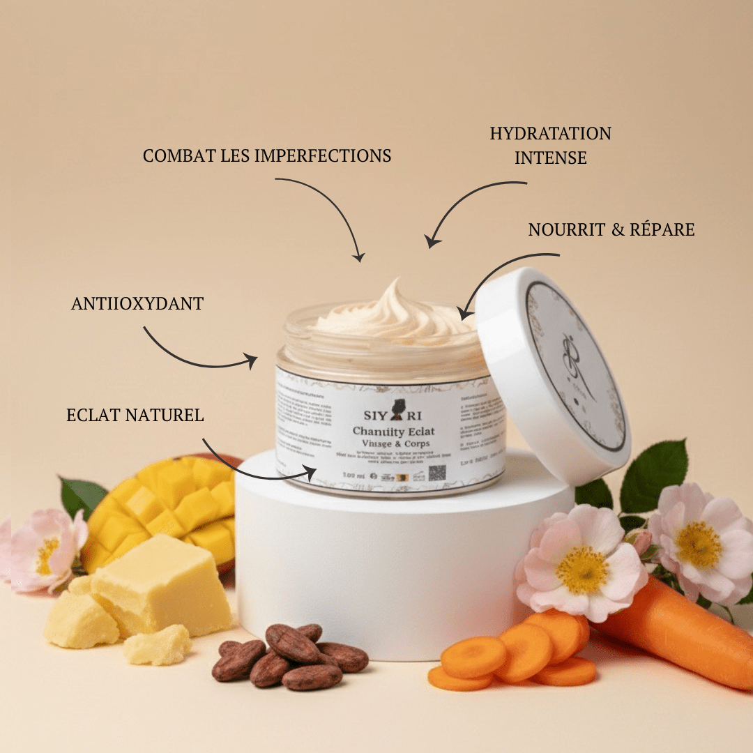 Chantilly de karité : Éclat - Soin nourrissant et effet bonne mine - SIYIRI