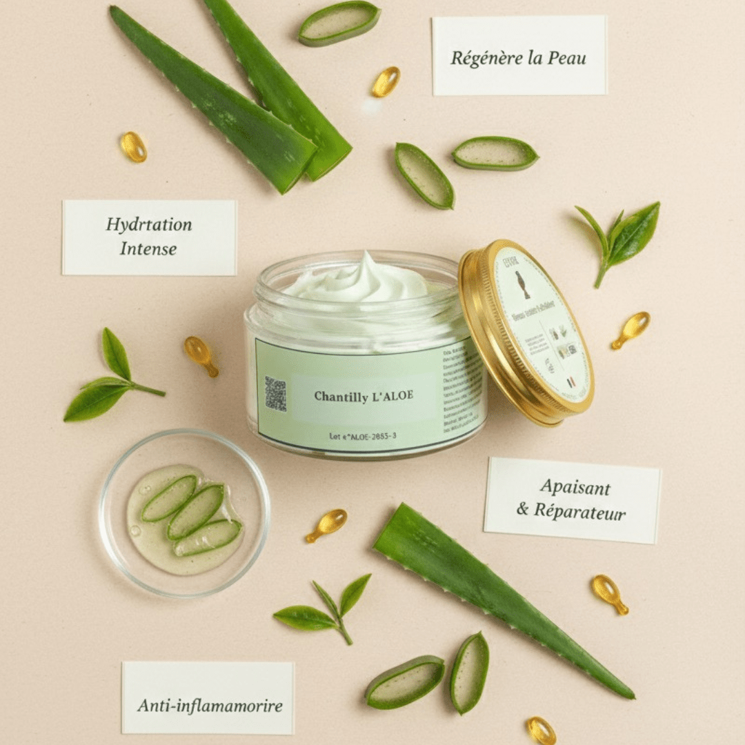 Chantilly de karité : L'Aloe - Ultra nourrissante - SIYIRI