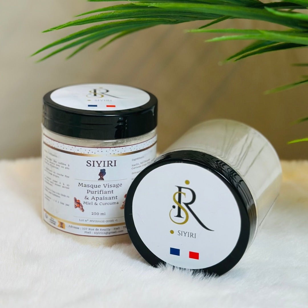 Masque Visage Purifiant Miel & Curcuma - Siyiri