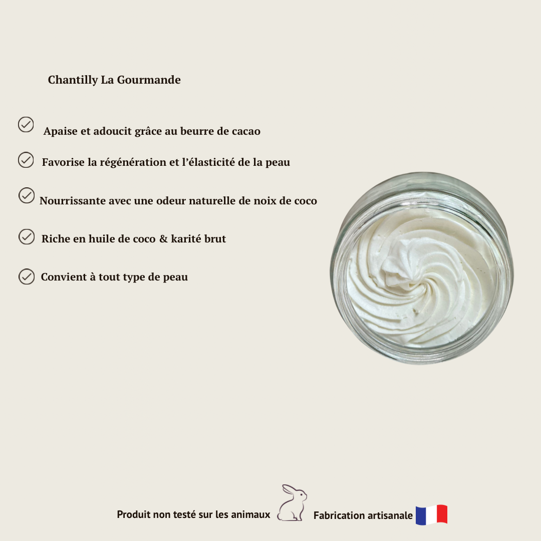 Shea Chantilly: La Gourmande 250 ml