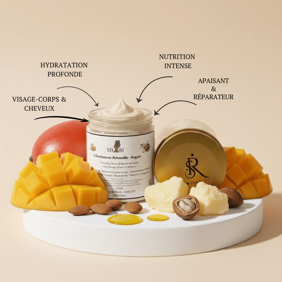 Chantilly de karité : L’Onctueuse Amande – Argan - SIYIRI