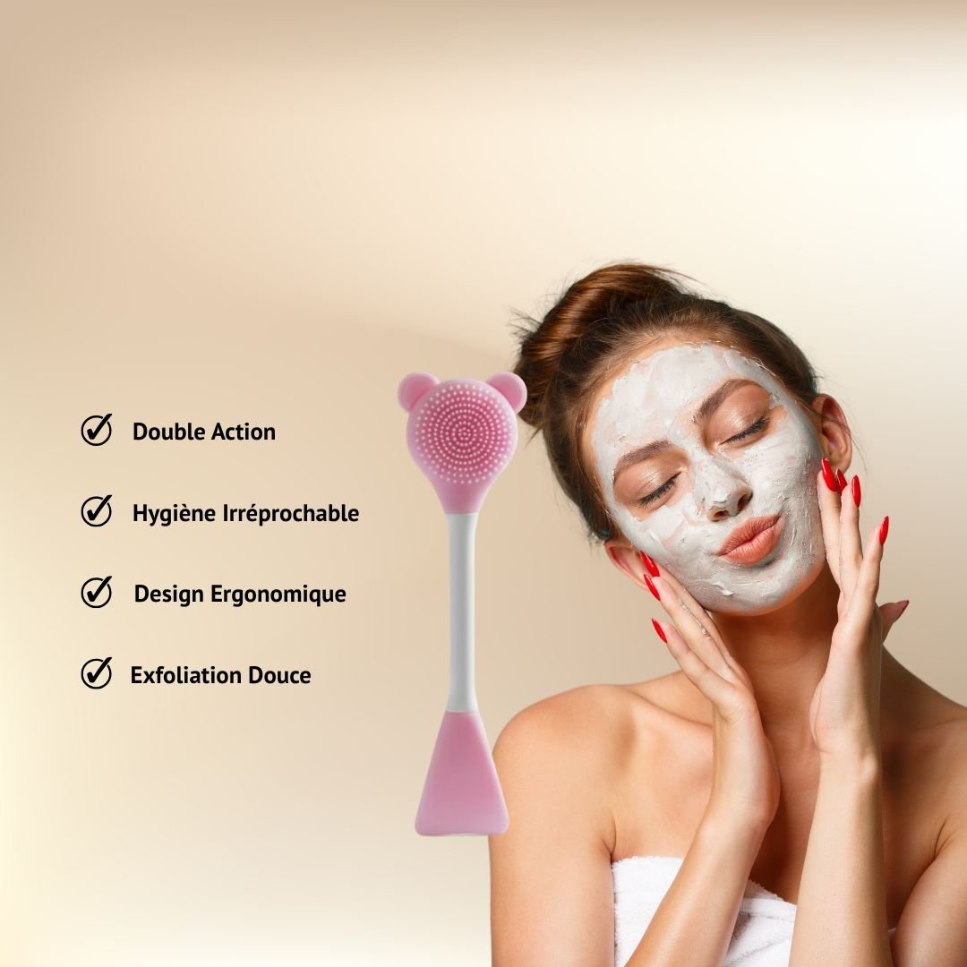 Brosse Nettoyante & Exfoliante en Silicone Panda - Love SIYIRI - SIYIRI