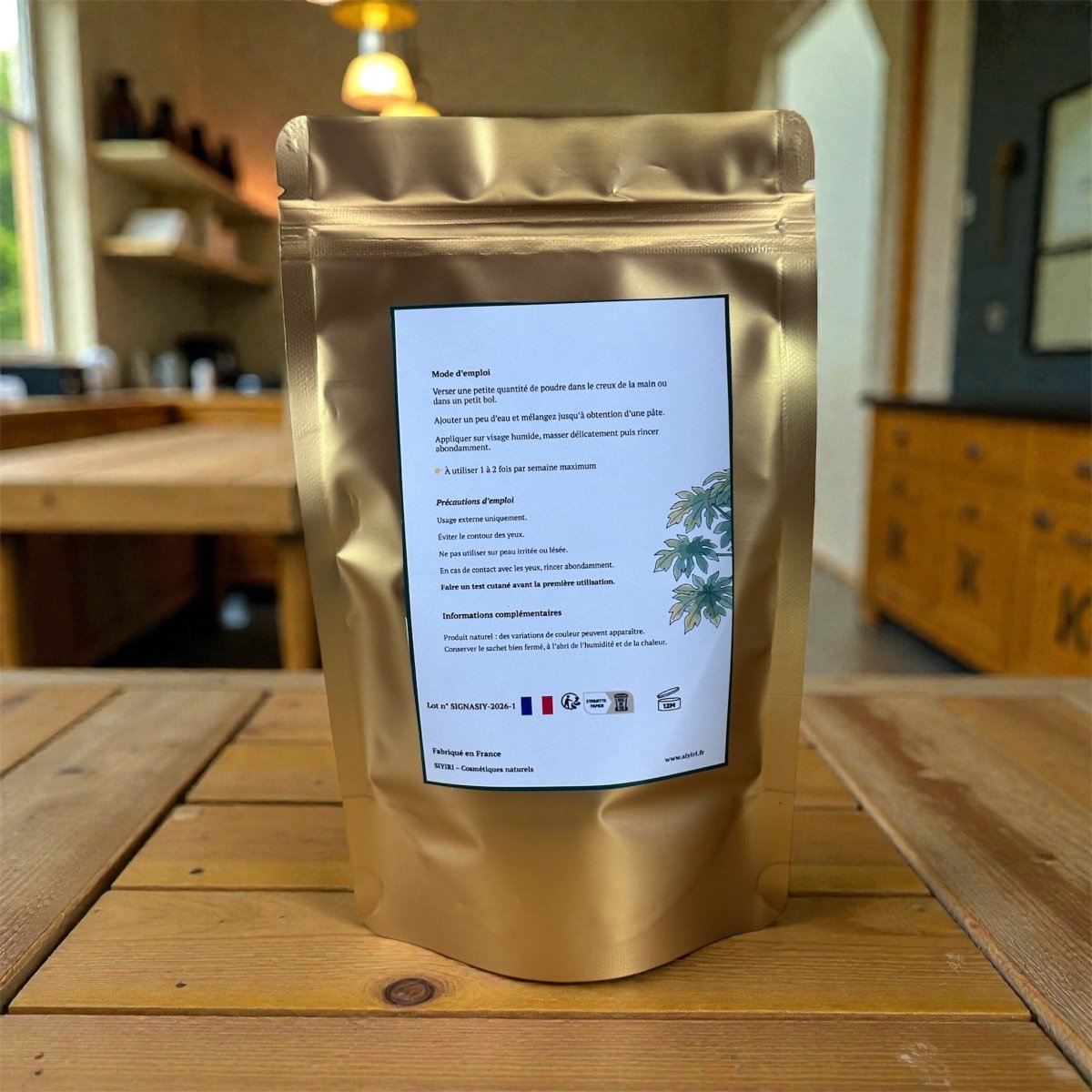 Poudre Nettoyante Éclat - Signature SIYIRI - 50 gr (25 soins) - SIYIRI