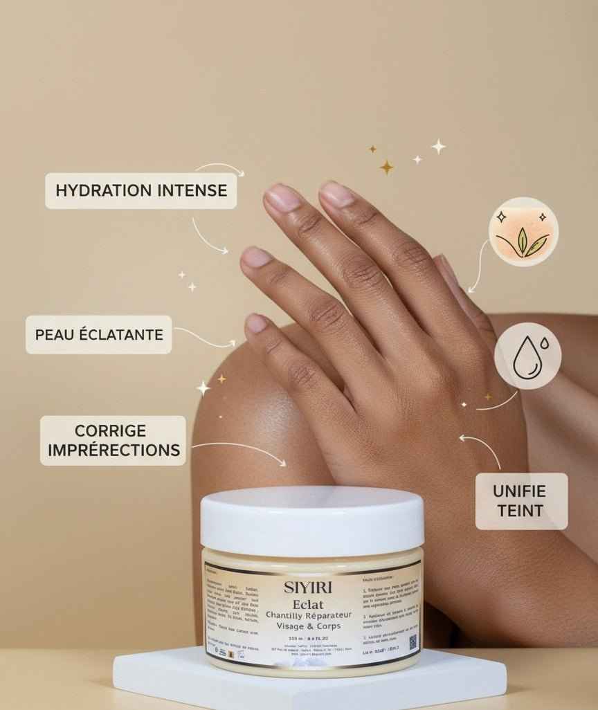 Chantilly de karité : Éclat - Soin nourrissant et effet bonne mine