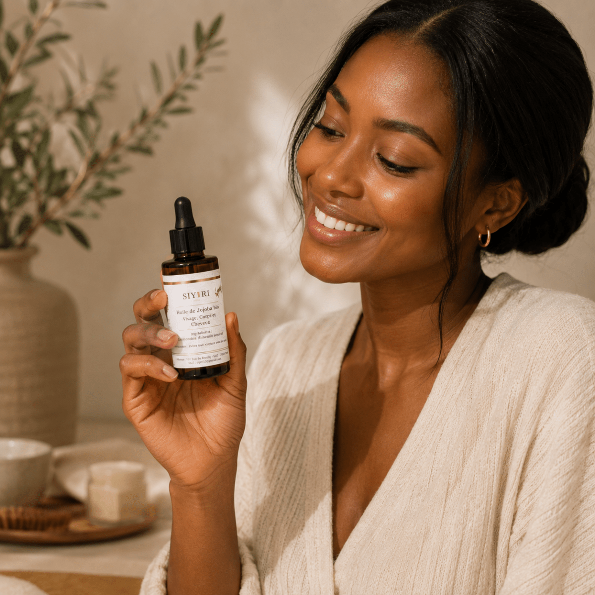 Huile Végétale de Jojoba bio - 50 ml - SIYIRI