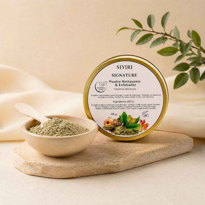 SIYIRI SIGNATURE - Poudre Nettoyante Visage  Eclat & Imperfections / SIYIRI (30 soins) (Copie)