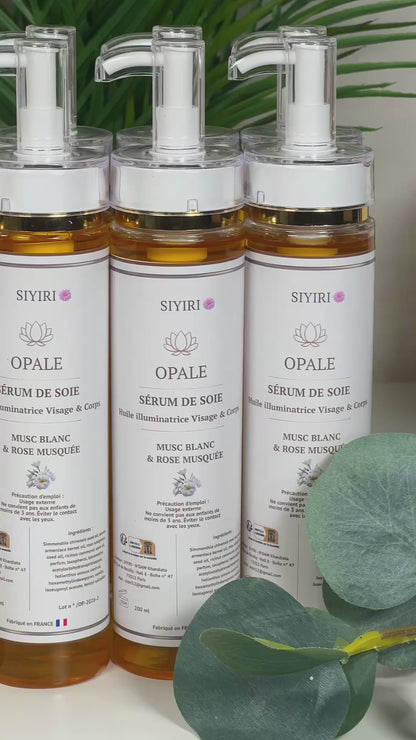 vidéo sérum de soie