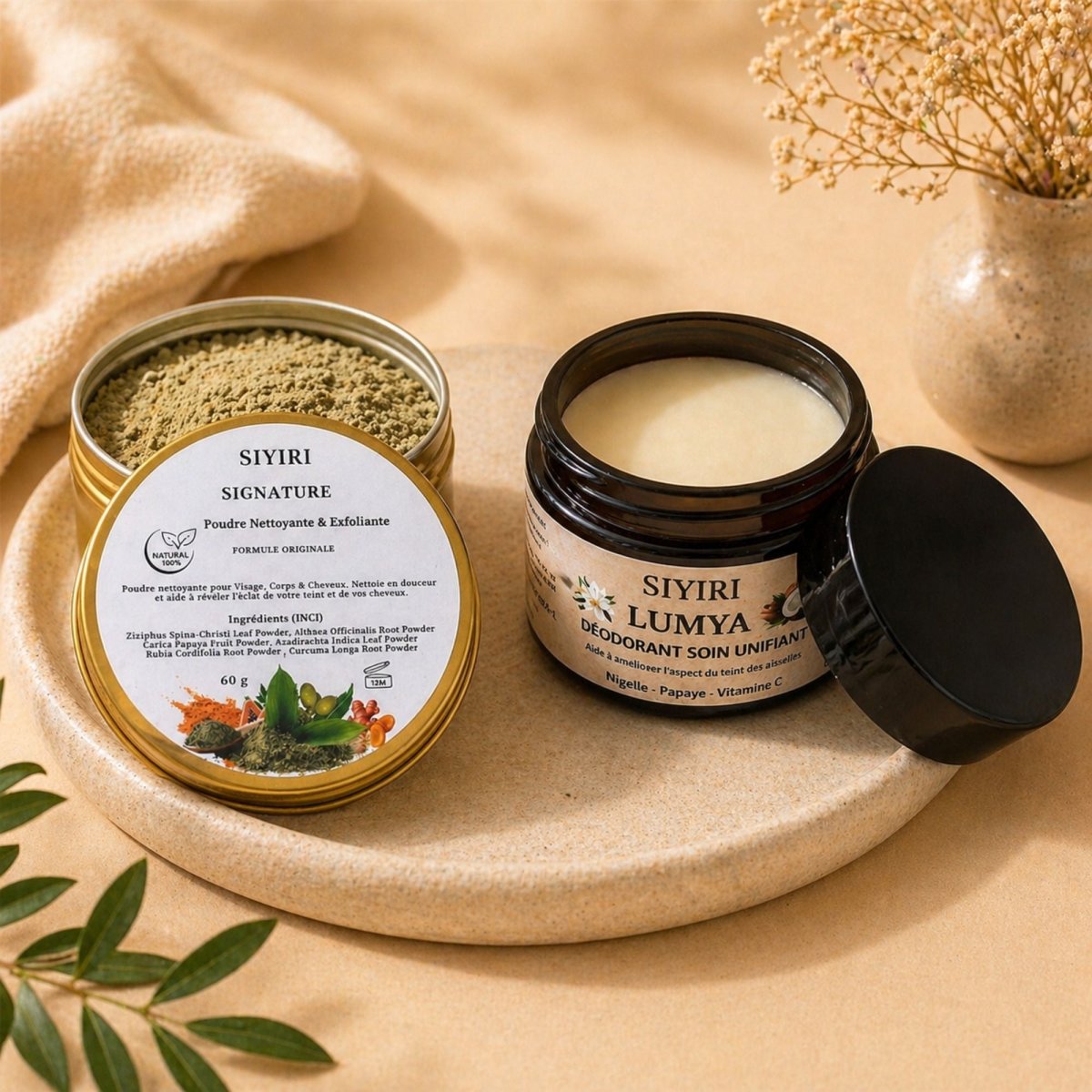 Routine Aisselles & Visage Naturelle - Peau Nette & Uniforme / SIYIRI - SIYIRI