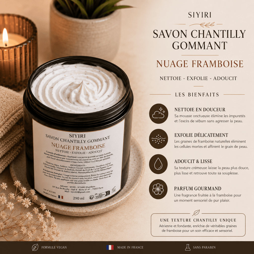 Savon Chantilly Gommant - SIYIRI