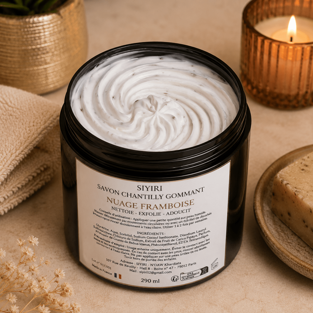 Savon Chantilly Gommant - SIYIRI
