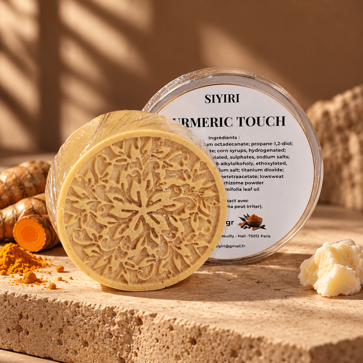 Savon doux - Soin visage & corps Turmeric Touch - SIYIRI