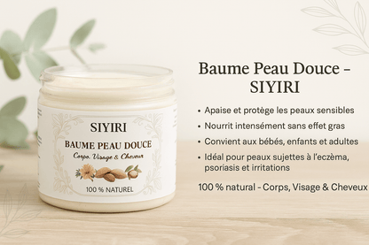 SIYIRI Beurre de karité Baume Peau Douce 250 ml