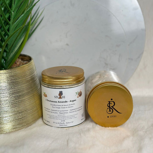 Chantilly de karité : L’Onctueuse Amande – Argan - Siyiri