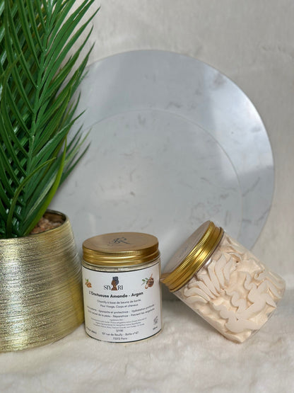 Siyiri Chantilly de karité Chantilly de karité : L’Onctueuse Amande – Argan - 250 ml