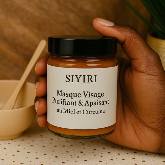 Masque Visage Purifiant Miel & Curcuma - Siyiri