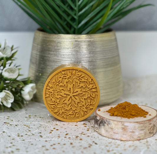 SIYIRI Savon nettoyant au curcuma Savon Visage & Corps Turmeric Touch