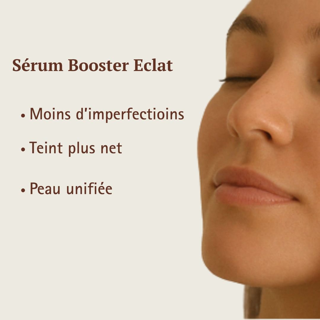 Sérum Booster Éclat 50ml - traitement éclaircissant pour peaux à imperfections